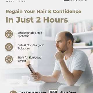 Transform your look without surgery and rediscover your confidence with our expert non-surgical hair