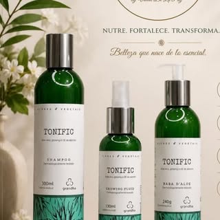🌿✨Tu cabello también necesita un ritual de cuidado.

Con la línea TONIFIC de Flores & Vegetais de @