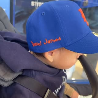 Today my son got his first @mets fitted. But It’s not just about the hat, it’s about what it represe