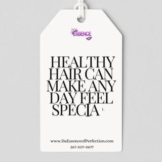 HEALTHY HAIR CAN MAKE ANY DAY FEEL SPECIAL... 

Now it's doesn't matter if your hair is LOC'D, NATUR