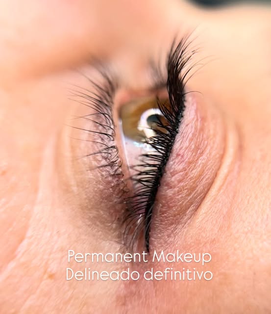 Delineado permanente, efeito delicado para realçar o olhar com sutileza e elegância ✨

#delineadoper
