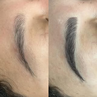 Enhanced and defined! 

#microblading #microbladebrows #microbladedbrows #microbladingcharlotte #cha