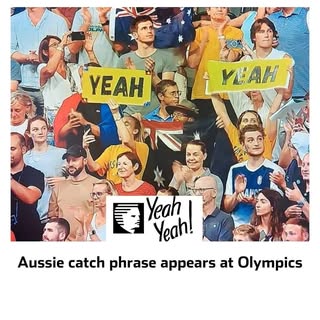Advanced Hair Studio’s famous catchphrase appears to have won gold with spectators at the Olympics.
