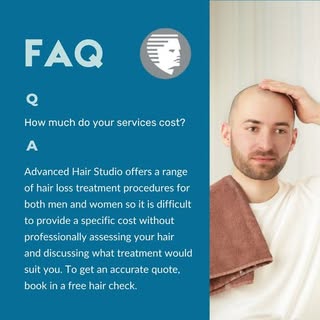 Wondering how much our services cost? The short answer - it depends!

The cost for these procedures 