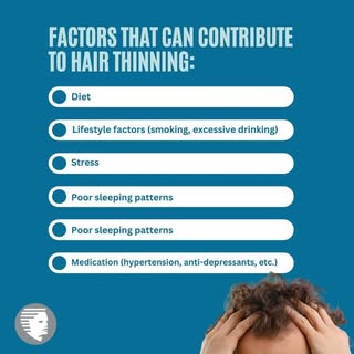 Know the factors that contribute to hair thinning!

If treated early, we can help you regrow a full 
