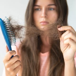 "Ladies, be aware of the early signs of hair loss in women!

Early signs can be significant thinning