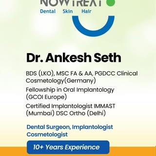 Meet Dr. Ankesh — Dentist.
.
👉 Contact us for proper dental care!
📍 Address: SA 6/186 T3K, Maa Sha