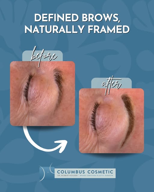 Defined brows can make a subtle but meaningful difference in the way your features are framed. Powde