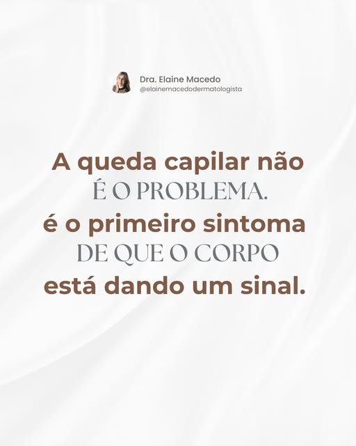Talvez você esteja tentando fazer seu cabelo parar de cair, quando deveria estar tentando entender p