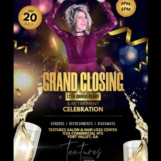 🎉 Come celebrate, take pics, grab a goody bag, enjoy refreshments,  buy specially priced products, 