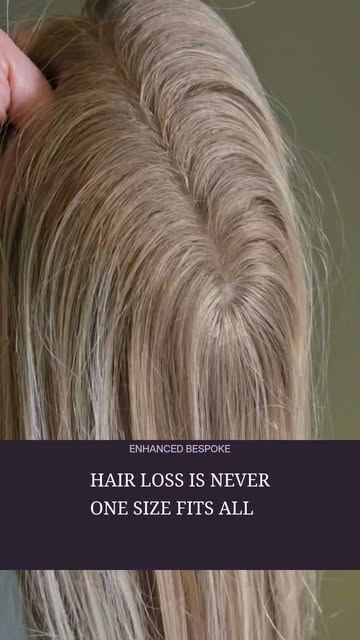 Hair loss is never one size fits all… so why should your hair system be? ✨

Introducing Enhanced Bes