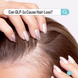 GLP-1s do not appear to directly cause hair loss, but some people notice increased shedding while ta