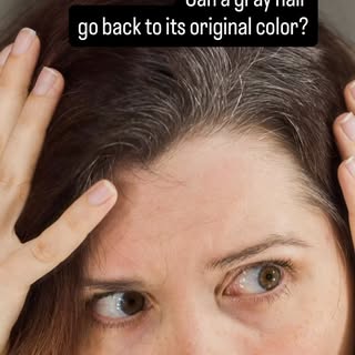 Interestingly, stress may play a role too. Research suggests that stress can contribute to graying, 