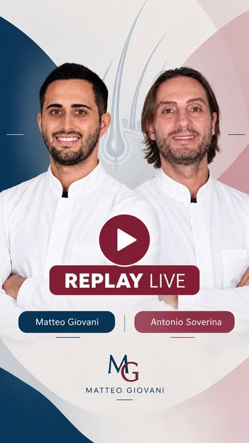 Live con il @dott.antoniosoverina , medico tricologo, responsabile della società italiana di Tricolo