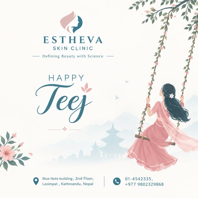 Celebrate the spirit of Teej with glowing, radiant skin! ✨ Let your natural beauty shine as bright a