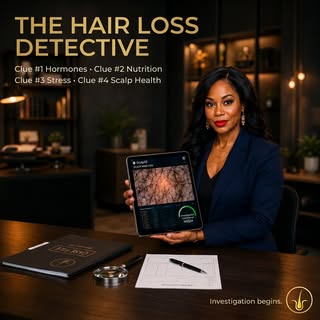 Your hair loss has a culprit. We find it. 🔍

Most people treat symptoms for years without ever know