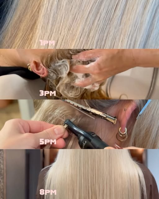 It’s all in the process. ✨

From prepping the extensions and cleansing the hair to application and t