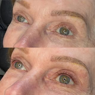 Some clients want a thicker eyeliner and some just want a natural fill in between the lashes at the 