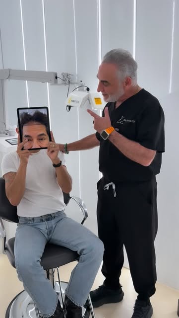 2,044 grafts later: Cervando restored his straight-across hairline, bringing back the natural look o