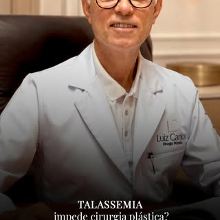 Você sabia que ter talassemia não exclui a possibilidade de realizar cirurgia plástica? 

O Dr. Luiz