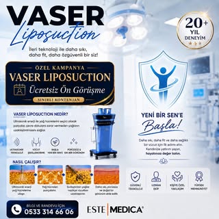 🌟 İleri teknoloji ile daha sıkı, daha fit ve çok daha özgüvenli bir siz! ✨
Estemedica’da 20 yılı aş