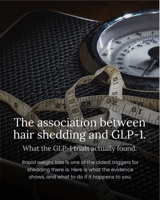 Noticing more hair in the shower after starting a GLP-1 treatment?

Hair loss has been reported in G