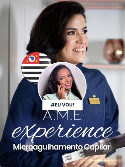Nos vemos em São Paulo no AME Experience Microagulhamento Capilar. 

@mayraleiteoficial 

#tricologi
