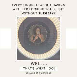 ✨️ Hello, I'm Stella ✨️

I just wanted to introduce myself. 

I have specialized in Scalp Micropigme