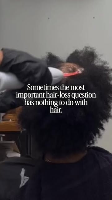 It may be about what changed before you noticed the shedding, thinning, or changes in your scalp.

Y