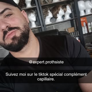 @expert.prothsiste
Le tiktok spécial complément capillaire et vente. 
Suivez moi partagé en masse