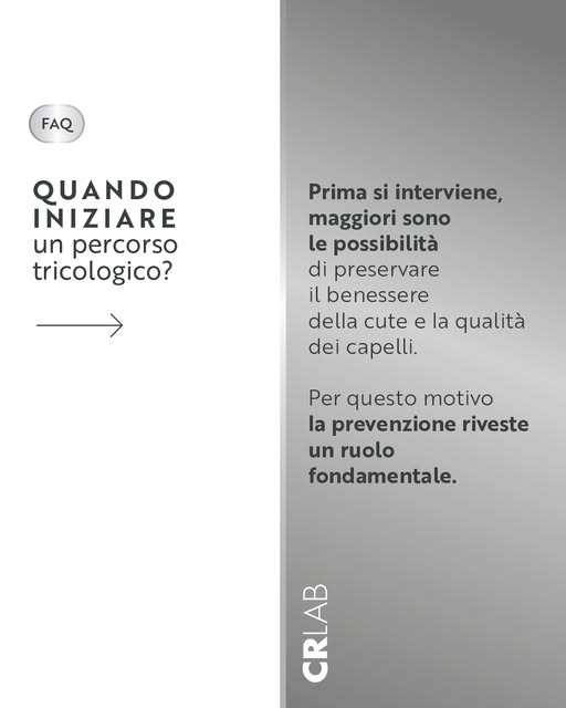💬 Quando iniziare un trattamento tricologico?

Il momento giusto è quando noti che qualcosa sta cam