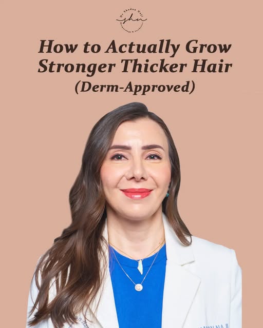 How to grow stronger, thicker hair💁‍♀️✅️

أهم النصائح الطبية لتكثيف الشعر وتقويته✅️

#drshadannaji 