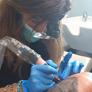 My work 🥰
#tricopigmentazione #truccosemipermanente #tatuaggio