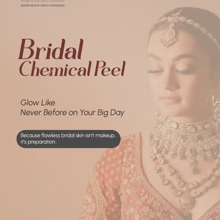 Unpopular Opinion: Your makeup artist can’t fix a texture problem. 🛑💄

Every bride wants that “Gla