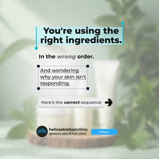 The reason your skincare isn’t working probably has nothing to do with the products. It’s the order.
