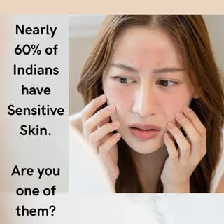 Did you know that nearly 60% of people in India experience sensitive skin? If you've ever struggled 