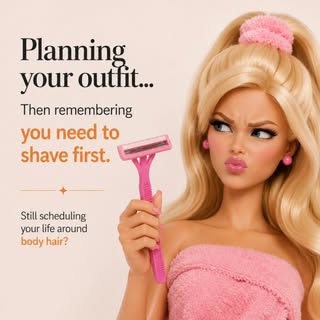 Still planning your life around shaving and waxing? ✨ Break the cycle with Laser Hair Reduction and 