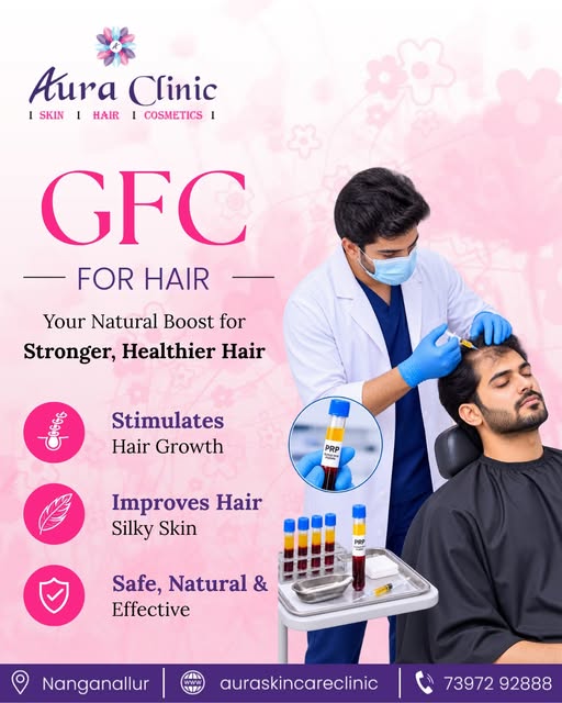 ✨ Stronger Hair Starts Here! ✨

Experiencing hair fall, thinning hair, or reduced hair density? GFC 