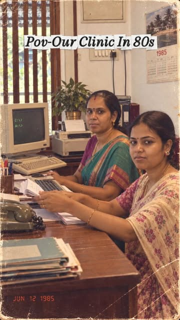 Aura Clinic in the 80s 🕰️✨ 

From humble beginnings to Chennai's trusted skin & hair clinic today –