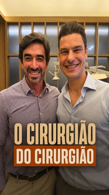 O cirurgião em quem confiei minha família escolheu confiar os próprios olhos a mim. @dr.diegotannour