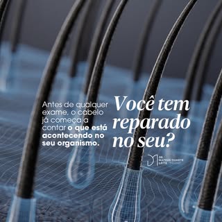 Fios que quebravam com facilidade, queda que aumentou depois de uma fase de muito estresse ou ainda 