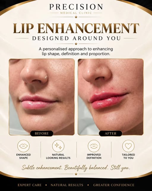 🍂 Autumn is the perfect time to get ready for the festive season ✨

A subtle lip enhancement can be