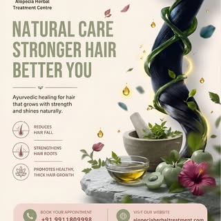 - 🌿 Stronger roots, healthier hair, greater confidence.

Hair fall, thinning hair, or alopecia can 