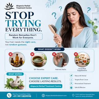 - 🚫 Stop trying everything. Start choosing the right care.

Not every oil, DIY remedy, or internet 
