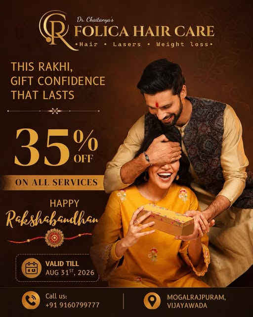 ✨ This Rakhi, gift more than just a present — gift confidence! 💛

Celebrate the bond of love with 3