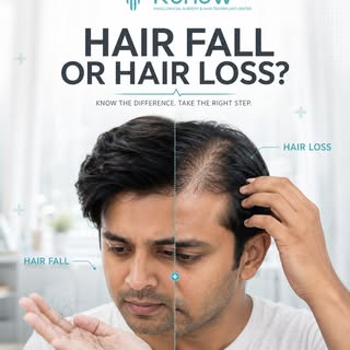 Hair fall and hair loss are not the same.

Losing a few strands daily is normal. But when hair stops
