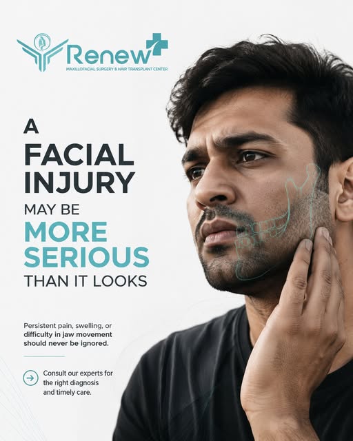 A facial injury can affect more than appearance.

It may impact your jaw function, bite alignment, s