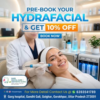 Glow Like Never Before ✨

Get that instant glass-skin glow with our advanced Hydrafacial 💧
Deep cle