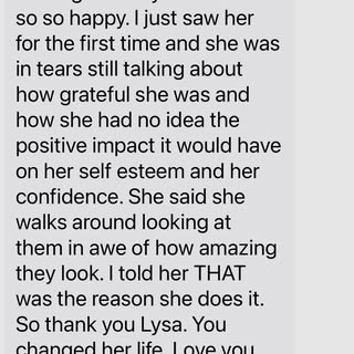 A friend of a friend came to see me to have her nipples tattooed.  It had been over 10 years since h