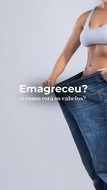 Seu cabelo começou a cair depois que você emagreceu rápido?

Se você percebeu uma queda de cabelo ma